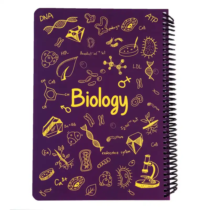 دفتر 100 برگ دات نوت مدل زیست کد 01