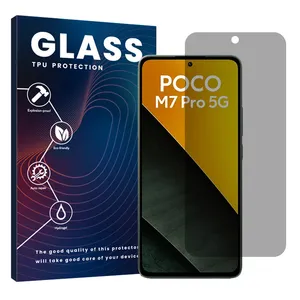 Glass Resistant model privacy screen protector suitable for Xiaomi Poco M7 Pro 5G mobile phone