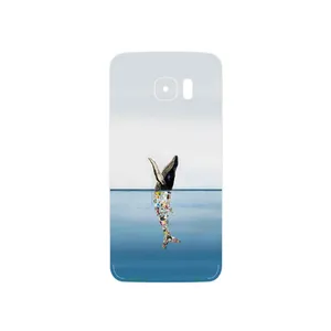MAHOOT Collage of Sea Trash Cover Sticker for Samsung Galaxy S7 Edge