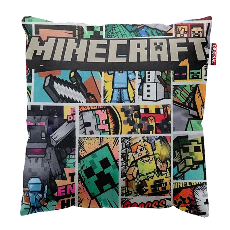 کوسن پاد آفرین طرح ماینکرافت کد 1946 سایز 30*30 سانتی متر