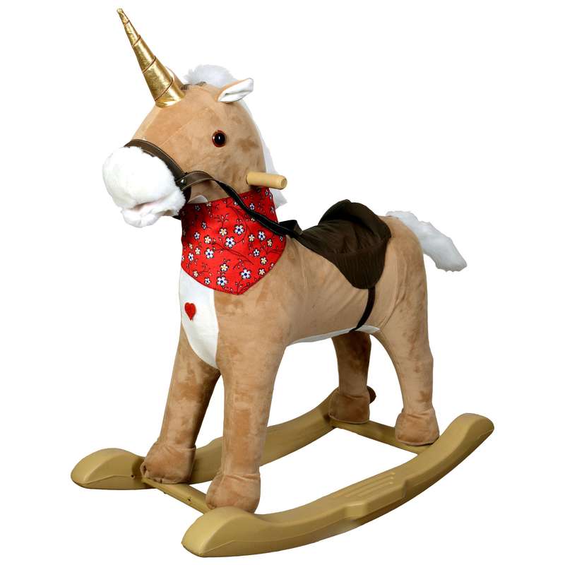 اسب رکاب‌دار کودک مدل گهواره ای موزیکال B4