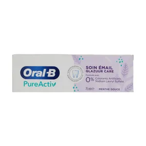 خمیر دندان اورال-بی مدل PureActive حجم 75 میلی لیتر