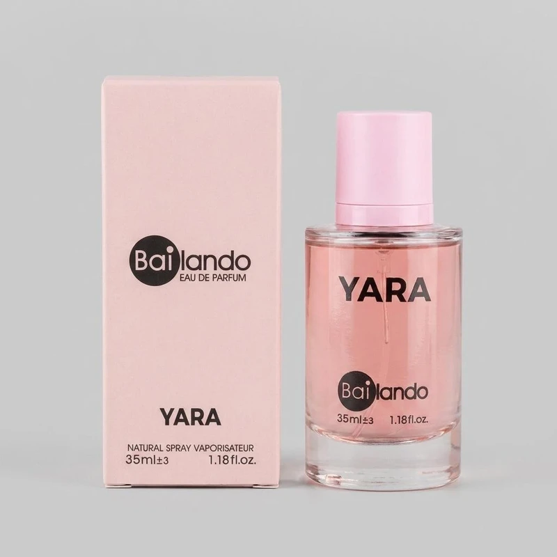 عطر جیبی زنانه بایلندو مدل یارا با رایحه شیرین حجم 35 میلی‌لیتر