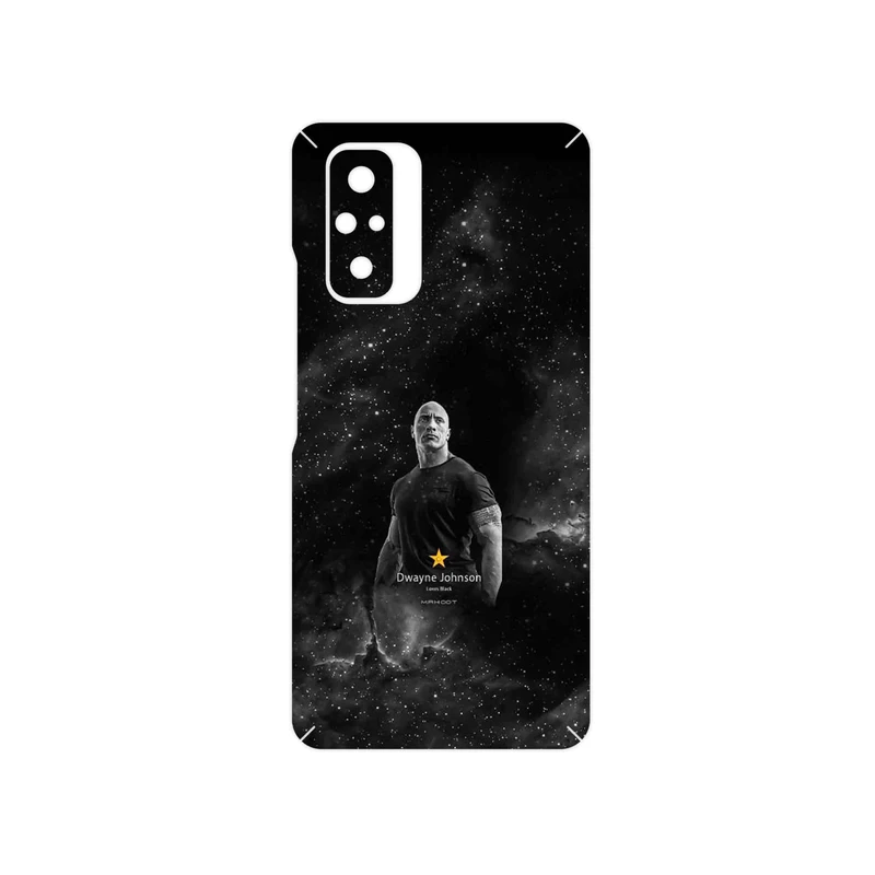 برچسب پوششی ماهوت مدل Dwayne Johnson مناسب برای گوشی موبایل شیائومی Redmi Note 10 Pro