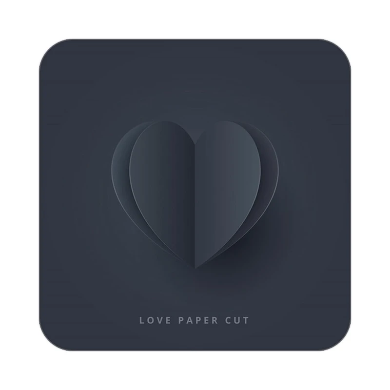 زیر لیوانی کاکتی طرح عاشقانه مدل mp36567