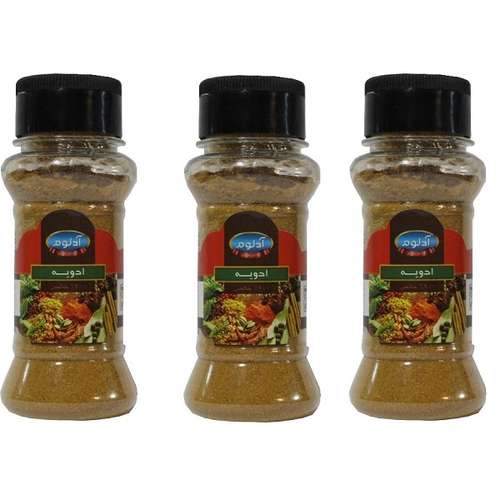 پودر ادویه کاری آدلوم- 60 گرم بسته 3 عددی