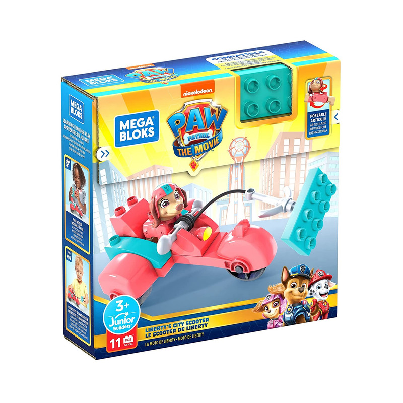 ساختنی مگابلاکس مدل PAW Patrol Liberty s City Scooter کد GYH94