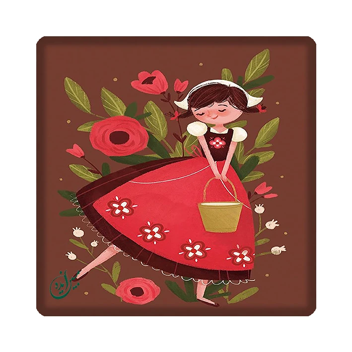 کاشی مبین ایده مدل دخترانه kh10 کد 1326