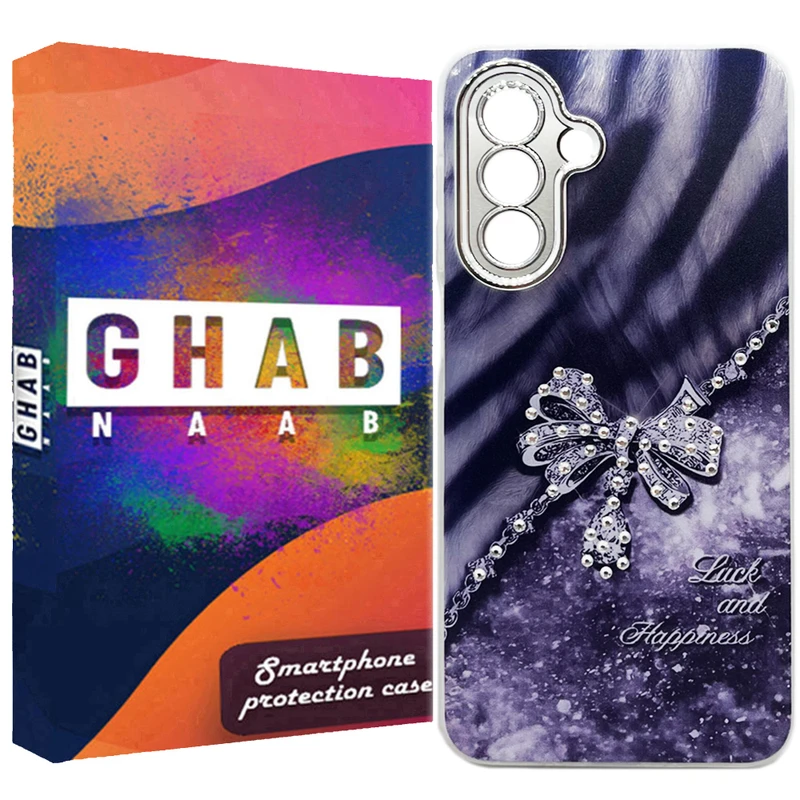 کاور قاب ناب مدل دخترانه طرح پاپیون مناسب برای گوشی موبایل سامسونگ Galaxy A56 / A56 5G