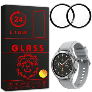   محافظ صفحه نمایش لاین مدل RT007 مناسب برای ساعت هوشمند سامسونگ Galaxy Watch 4 Classic 46mm بسته دو عددی