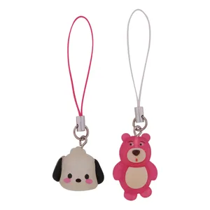 آویز فلش و موبایل مدل سگ و خرس بسته 2 عددی