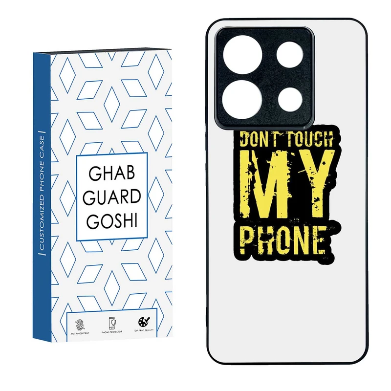کاور قاب گارد گوشی طرح don’t touch کد TPU-286 مناسب برای گوشی موبایل شیائومی  REDMI NOTE 13 PRO 5G  