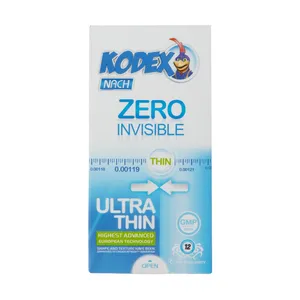 Kodex Zero Invisible Condom 12PSC