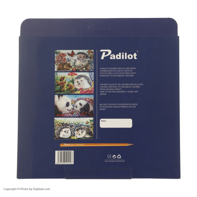 مداد رنگی 24رنگ پادیلوت مدل M-810224-1