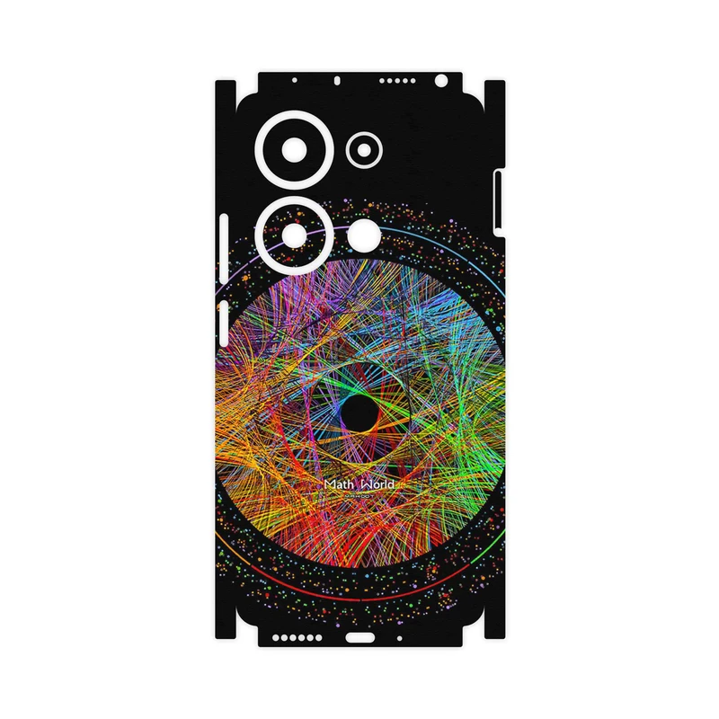 برچسب پوششی ماهوت مدل Mathematical Geometric Shape 2-FullSkin مناسب برای گوشی موبایل شیائومی Poco M6 Pro 4G