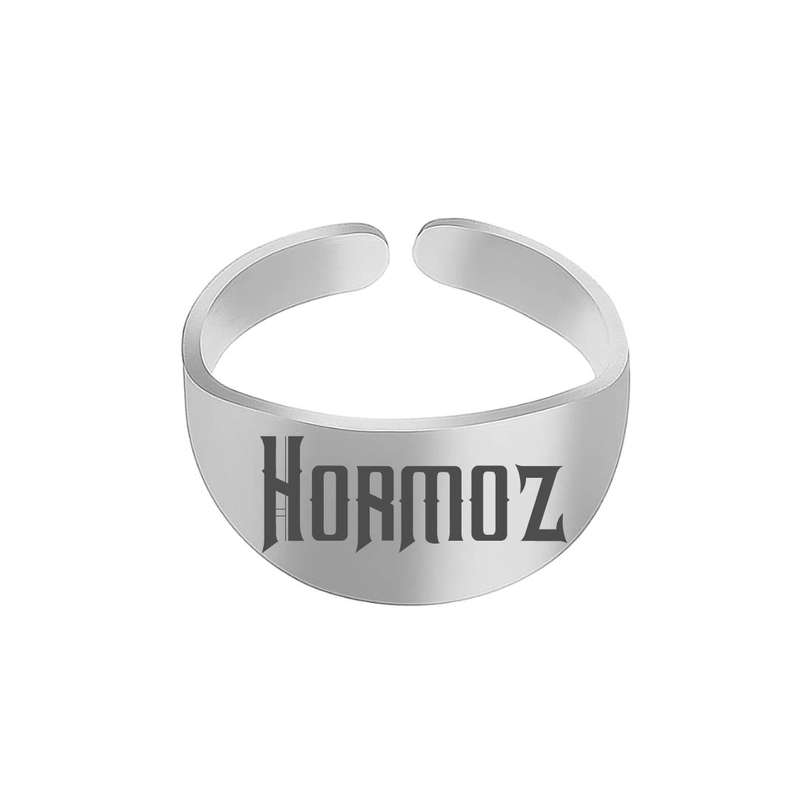 انگشتر نقره مردانه ترمه ۱ مدل هرمز کد 377 RSIL