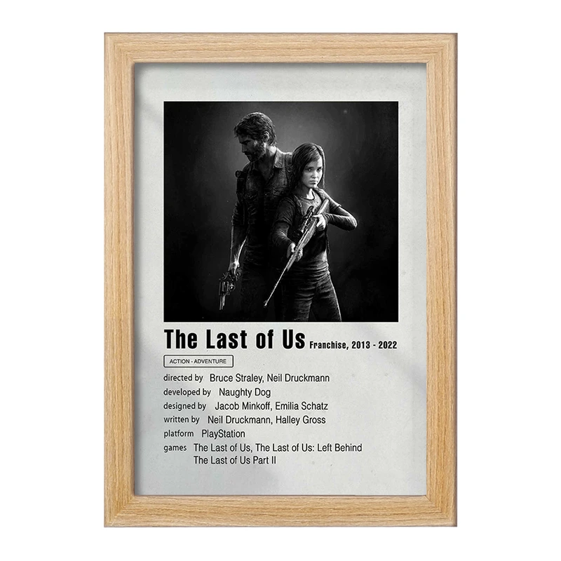 تابلو خندالو مدل آخرین بازمانده از ما (The last Of Us) کد F11253