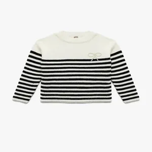 پلیور یقه گرد دخترانه کوتون مدل 6WKG90013HT