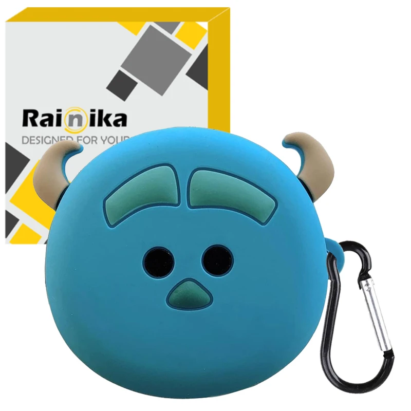  کاور رینیکا مدل Buds Blue Bull مناسب برای کیس هدفون بی سیم سامسونگ Galaxy Buds Live / Buds Pro / buds 2 / buds 2 pro / Fe