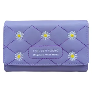 کیف پول زنانه مدل flower