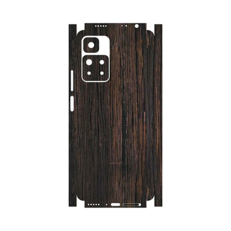 برچسب پوششی ماهوت مدل Burned_Wood-FullSkin مناسب برای گوشی موبایل شیائومی Redmi Note 11 Pro Plus 5G