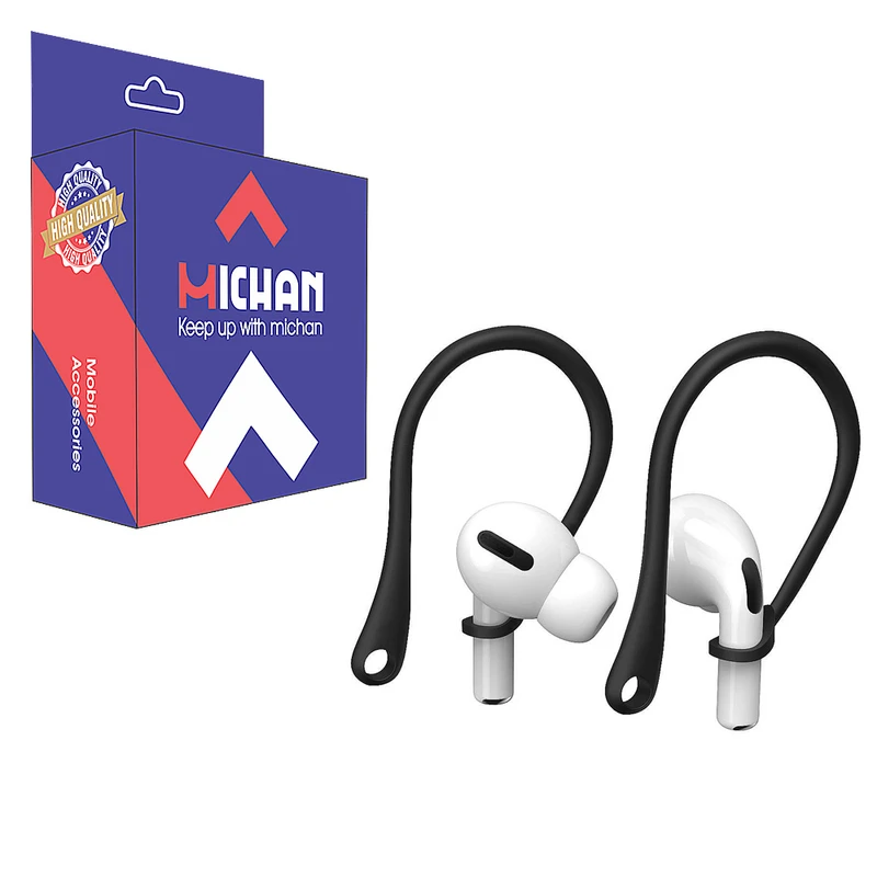 نگهدارنده دور گوشی میچان مدل SLC  مناسب برای هدفون اپل ایرپاد بسته 2 عددی