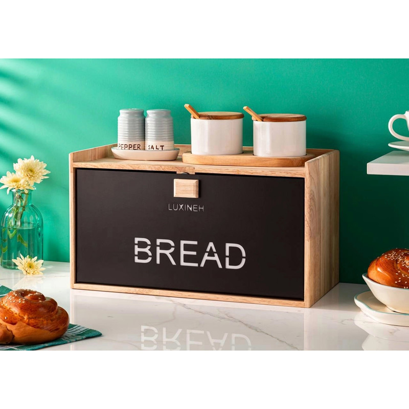 ظرف نان لوکسینه مدل چوبی درب فلزی ظرف نان لوکسینه مدل چوبی درب فلزی