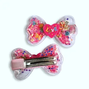 گیره مو زنانه مدل آکواریومی بسته 2 عددی