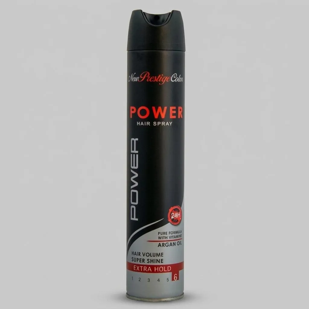 اسپری حالت دهنده مو نیو پرستیژ کالر مدل SUPER SHINE حجم 500 میلی لیتر