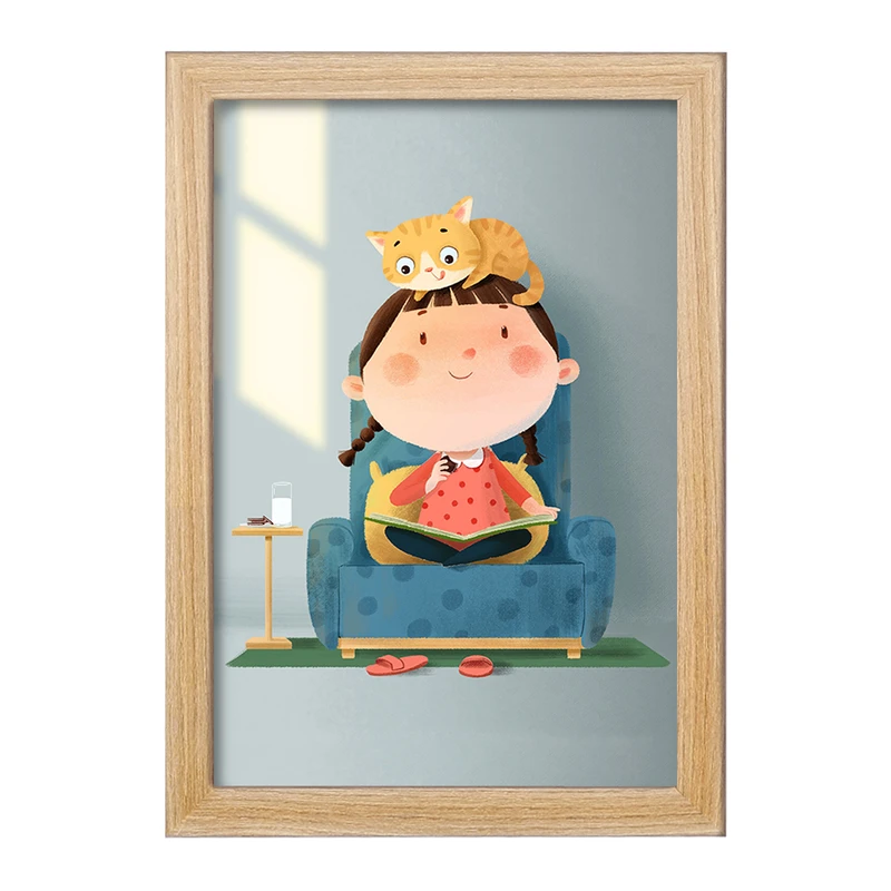 تابلو خندالو مدل دخترانه فانتزی کد 25712