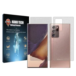 Nano tech matte screen protector suitable for Samsung Galaxy Note20 Ultra 5G m along with back of the phoneobile phone
