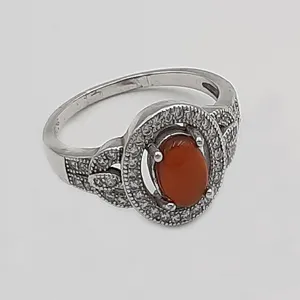 انگشتر نقره زنانه مدل 546