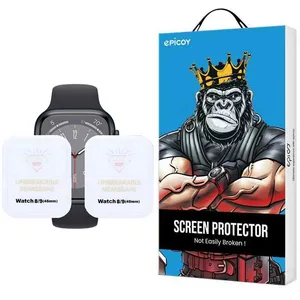 Epicoy Hydrogel Screen Protector for Apple watch 7 / 8 / 9 Series 45mm 2 Pieces