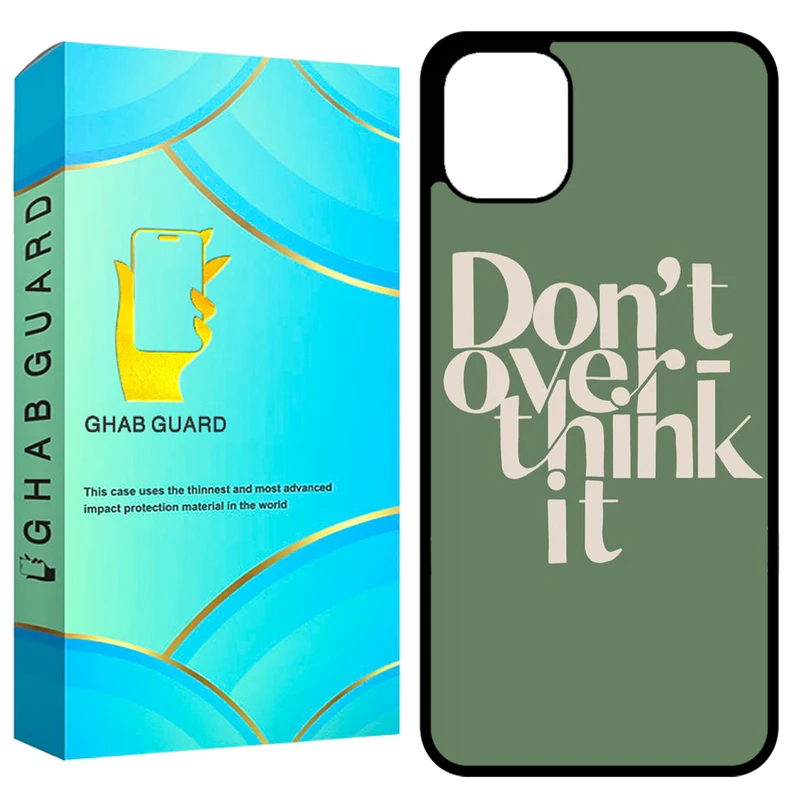  کاور قاب گارد طرح متن مدل GCHP11 مناسب برای گوشی موبایل اپل iPhone 11