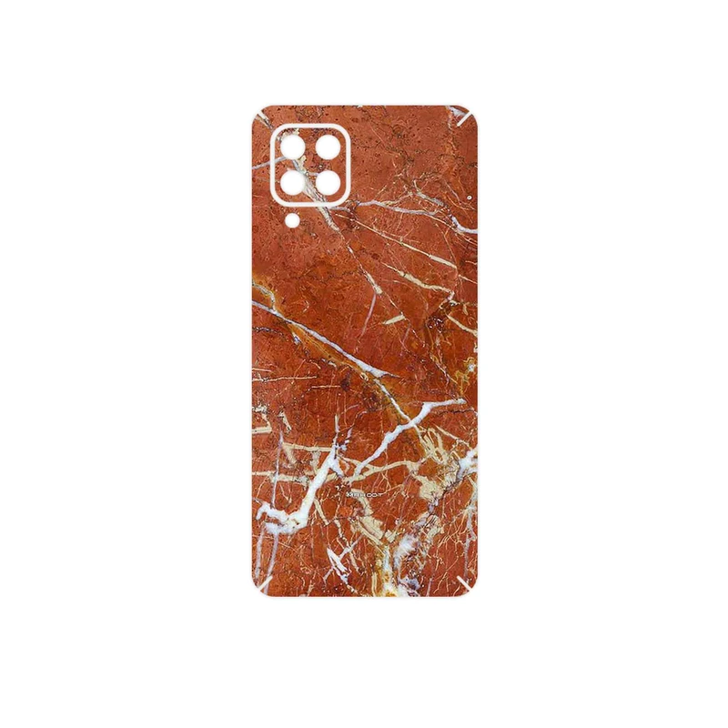 برچسب پوششی ماهوت مدل Red Marble مناسب برای گوشی موبایل سامسونگ Galaxy M32