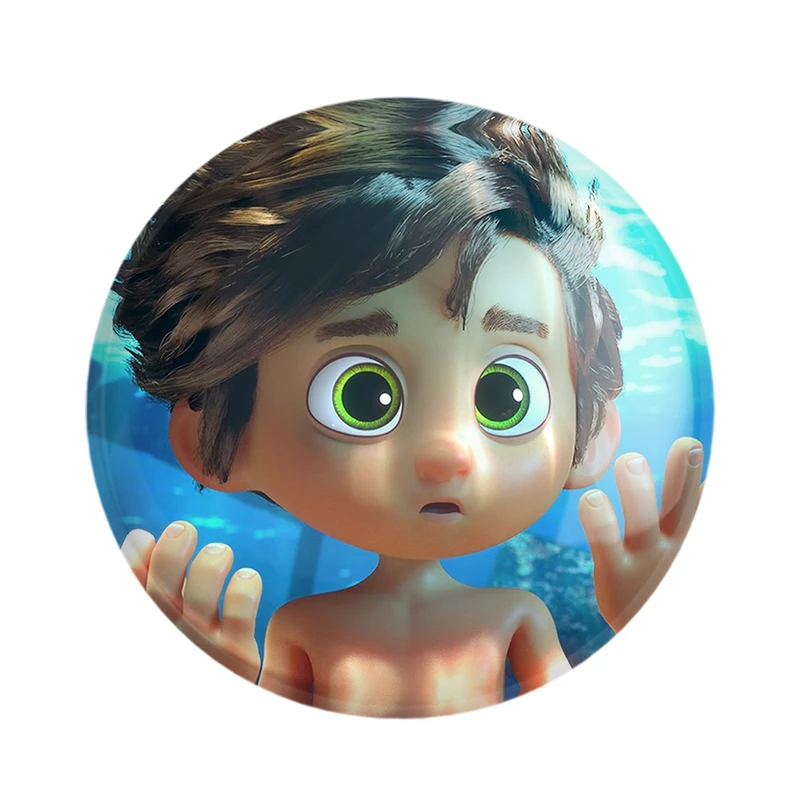 مگنت خندالو مدل انیمیشن پسر دلفینی کد 26703