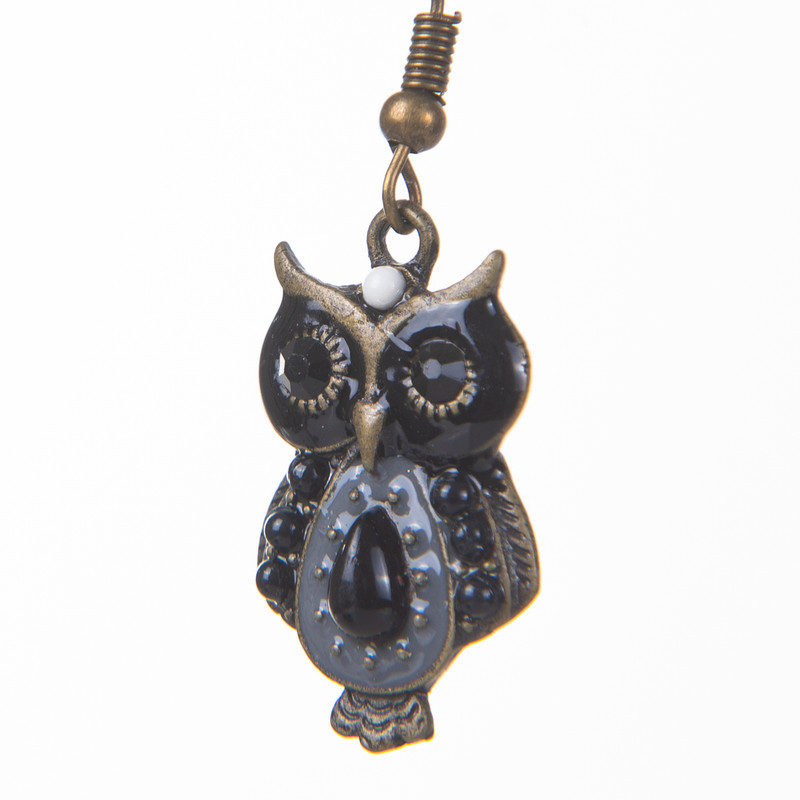 گوشواره زنانه طرح جغد کد RKH_741 گوشواره زنانه طرح جغد کد RKH_741