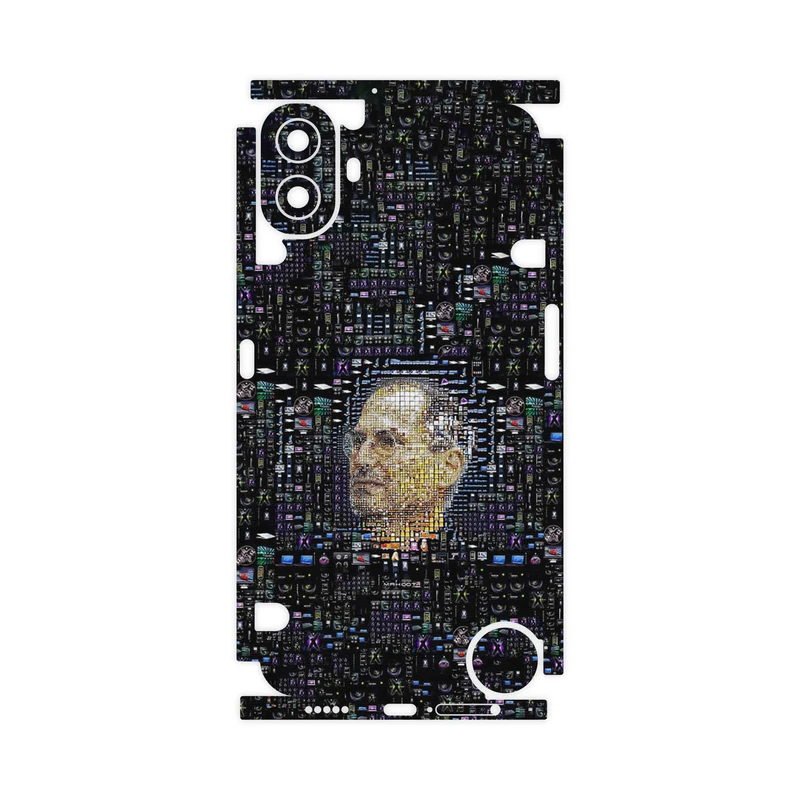 برچسب پوششی ماهوت مدل Collage of Steve Jobs 2-FullSkin مناسب برای گوشی موبایل ناتینگ CMF Phone 1