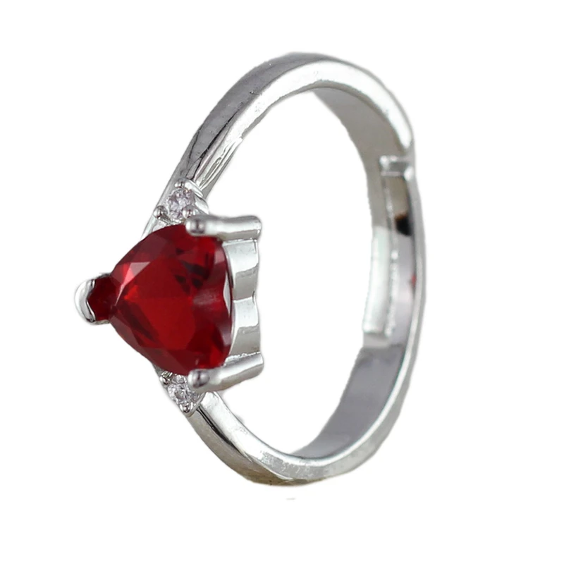 انگشتر زنانه مدل قلب کد AAE619