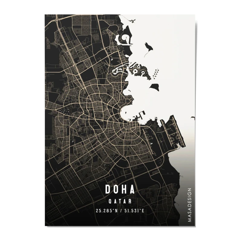 کارت پستال ماسا دیزاین مدل postv0018 doha