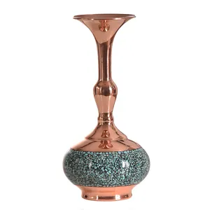 گلدان فیروزه کوبی مدل 20 کد 25