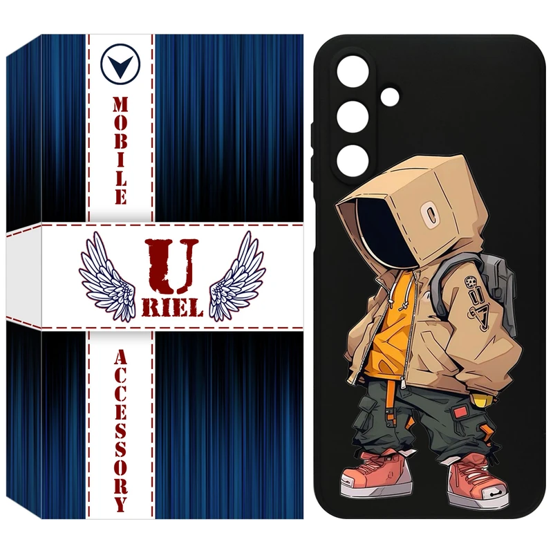 کاور یوریل مدل KSH کد 39 طرح پسر مناسب برای گوشی موبایل سامسونگ Galaxy A15