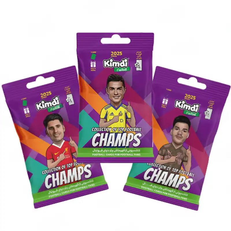 اسباب بازی شانسی کیمدی مدل چمپس 2025 مجموعه 3 عددی