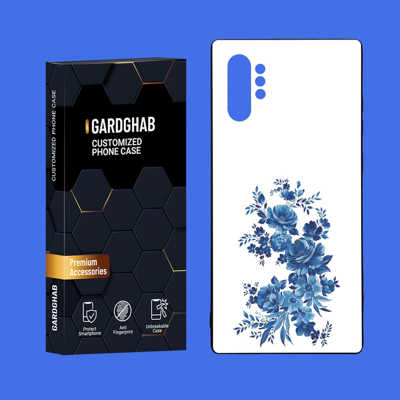 کاور گارد قاب مدل دورژله ای پشت گلس دخترانه مناسب برای گوشی موبایل سامسونگ Galaxy Note 10 Plus