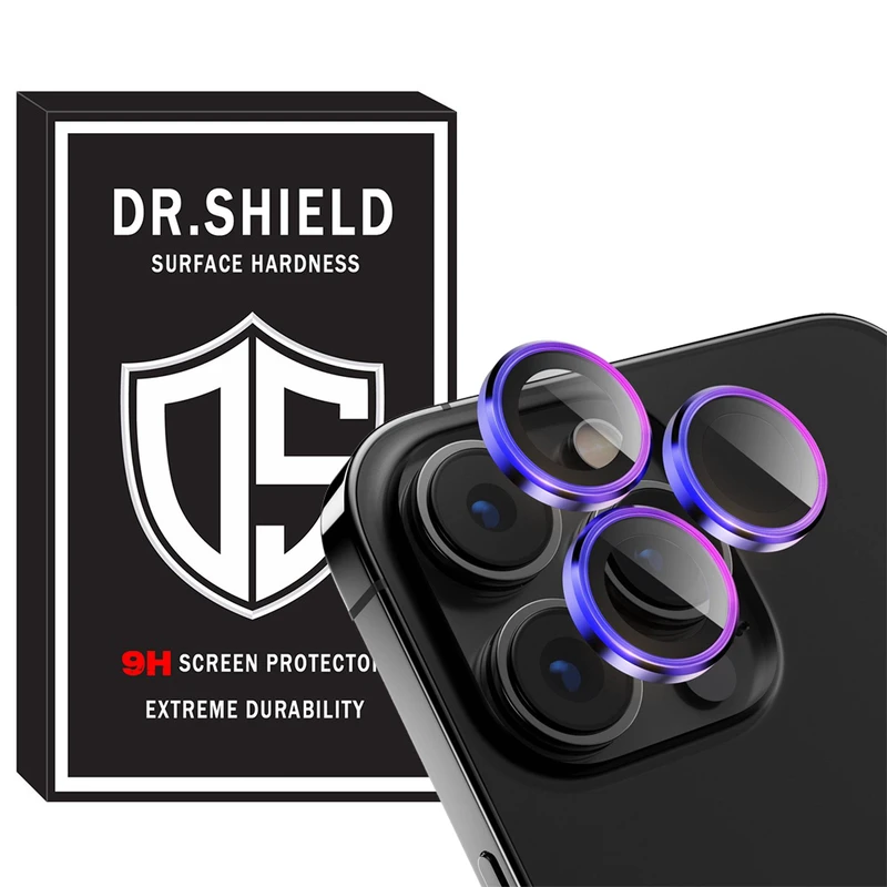محافظ لنز دوربین دکتر شیلد مدل Ring Lens-DR مناسب برای گوشی موبایل اپل Iphone 15 pro/15 pro max