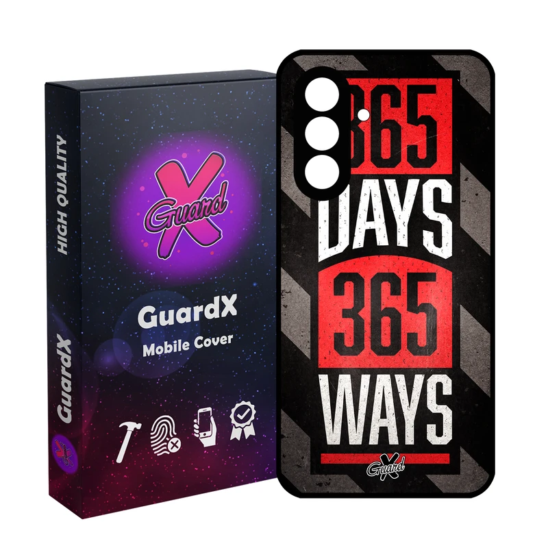 کاور گارد ایکس طرح نوشته مدل 10156 مناسب برای گوشی موبایل سامسونگ Galaxy A17 4G / A17 5G