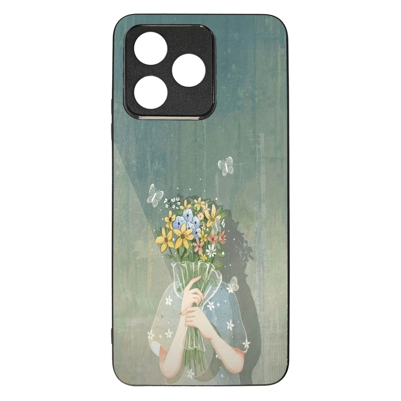 کاور قاب گارد گوشی طرح دخترانه کد TPU-204 مناسب برای گوشی موبایل ریلمی C53