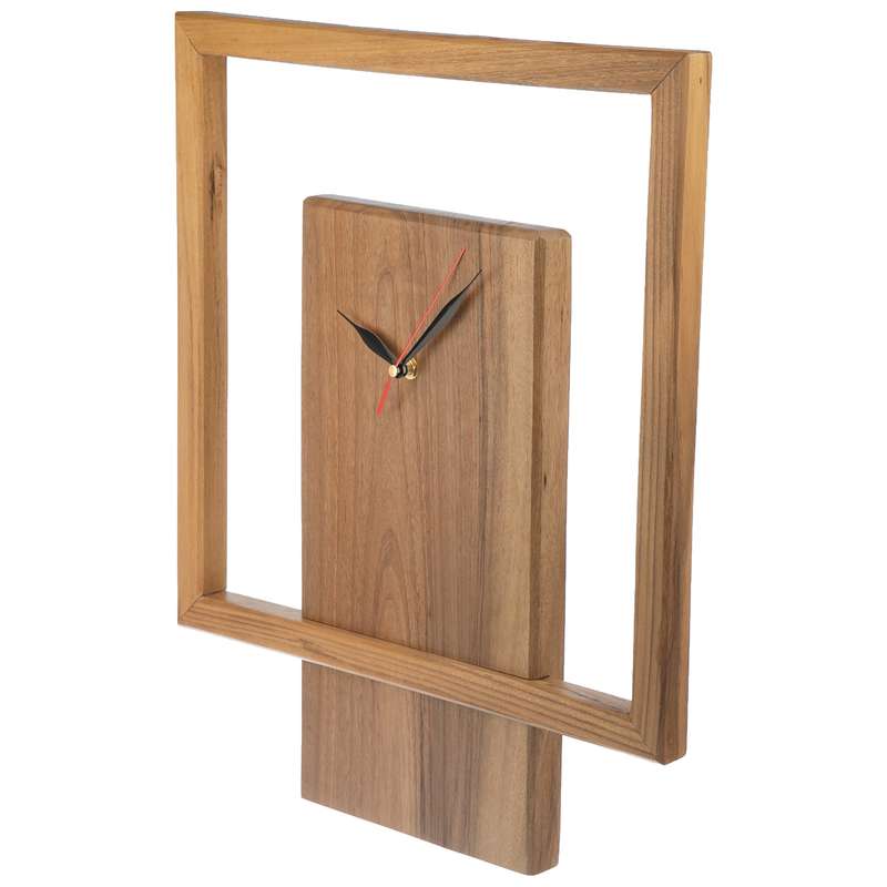 ساعت دیواری مدل گردو اقاقیا NOA785