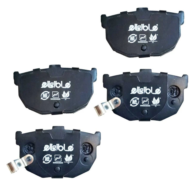 لنت ترمز عقب الیجیبل کربن سرامیک مدل LC33CC دو جفت مناسب برای جک J5