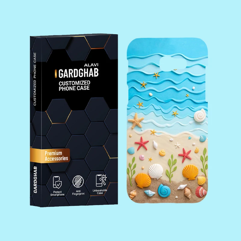 کاور گارد قاب علوی مدل هنری مناسب برای گوشی موبایل سامسونگ Galaxy A5 2017 / A520